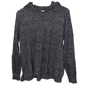 Old Navy Active Hoodie Sweater Loungewear Cozy Warm Charcoal Heather Size Large